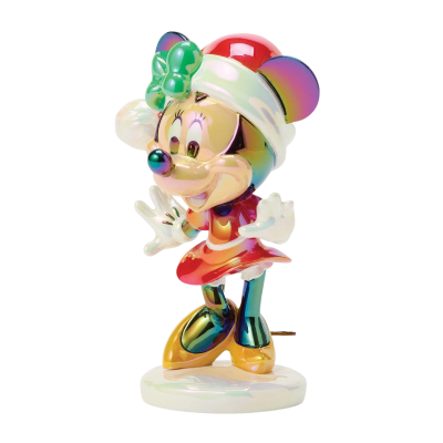 Disney Minnie Mouse Iridescent Holiday Figurine