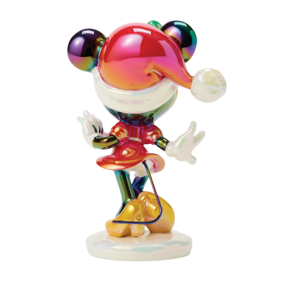 Disney Minnie Mouse Iridescent Holiday Figurine