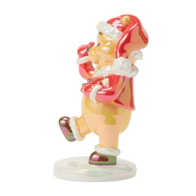 Disney Winnie The Pooh Iridescent Holiday Figurine