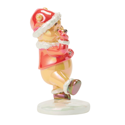 Disney Winnie The Pooh Iridescent Holiday Figurine