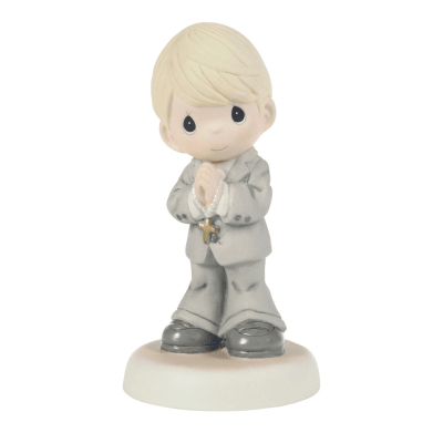 Precious Moments | My First Communion Blond Hair Boy Figurine