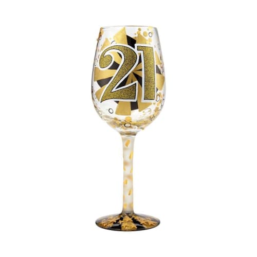 Lolita® Wine Glasses • 21st Birthday