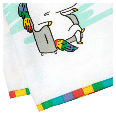Magical Bastard Unicorn Funny Tea Towel