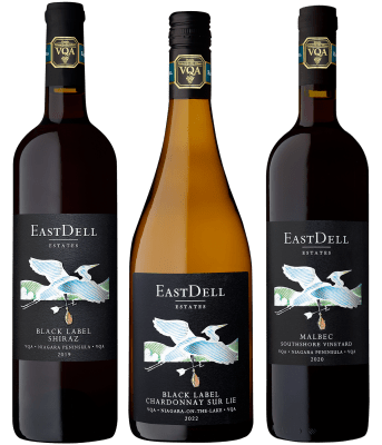 <span>EastDell Wines</span> Made to be shared Black Label Trio - 6 Bottle Pack