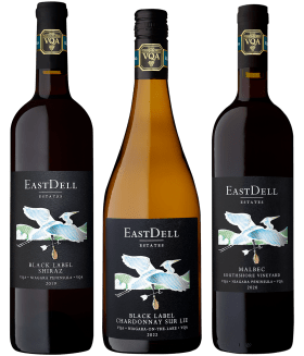 <span>EastDell Wines</span> Made to be shared Black Label Trio - 6 Bottle Pack