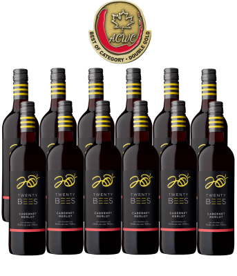 <span>Twenty Bees</span> Cabernet Merlot 12-Bottle Case
