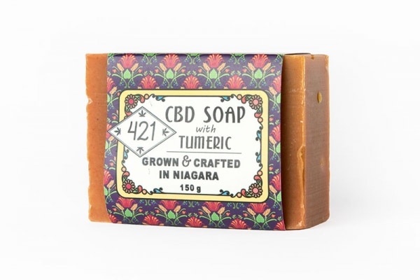 cbd soap with turmeric