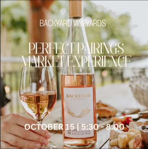 PERFECT PAIRINGS MARKET | OCT 15