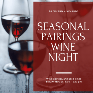 SEASONAL PAIRINGS | NOV 21