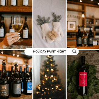 HOLIDAY BOTTLE PAINT NIGHT|  |  DECEMBER 10