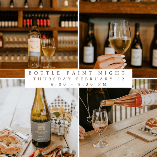 GALENTINES BOTTLE PAINT NIGHT|  FEB 12