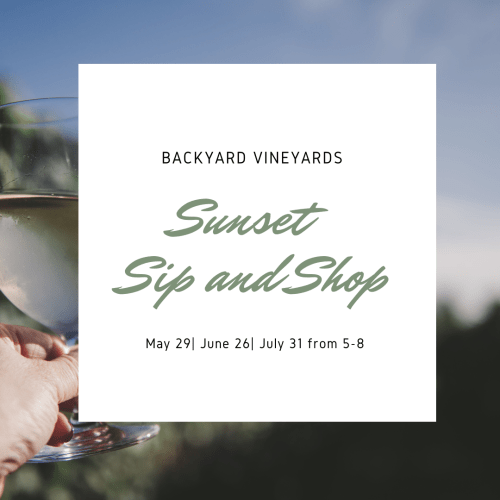 Sunset Sip and Shop | July 31