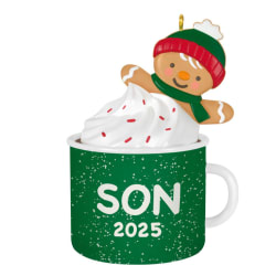 Son Gingerbread Boy in Mug 2025 Keepsake