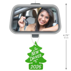 New Driver 2026 Photo Frame Keepsake Ornament
