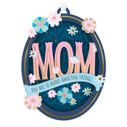 Amazing Mom 2026 Papercraft Keepsake Ornament