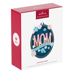 Amazing Mom 2026 Papercraft Keepsake Ornament