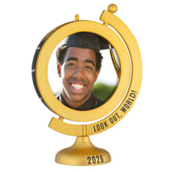 Look Out, World! 2026 Photo Frame Keepsake Ornament