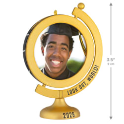 Look Out, World! 2026 Photo Frame Keepsake Ornament