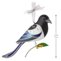 The Beauty of Birds Black-Billed Magpie 2026 Keepsake Ornament
