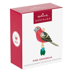 Mini Pine Grosbeak 2026 Keepsake Ornament