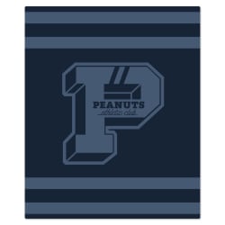 Peanuts Athletic Club 2-Sided Throw Blanket
