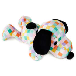 Peanuts® Pastel Patchwork Floppy Snoopy Plush