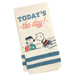 Peanuts® Football Club Charlie Brown and Lucy Tea Towel