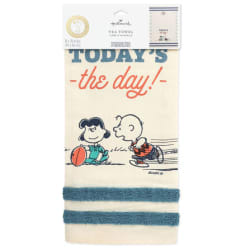 Peanuts® Football Club Charlie Brown and Lucy Tea Towel