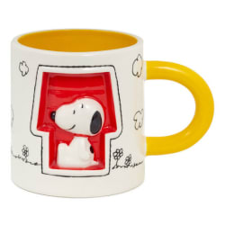 Peanuts® Snoopy Doghouse Sculpted Mug