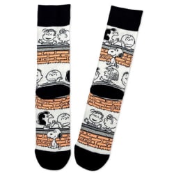 Peanuts® Gang at Brick Wall Novelty Crew Socks