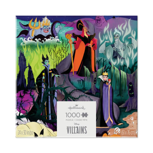 Disney Villains It's Good to Be Bad 1000-Piece Jigsaw Puzzle