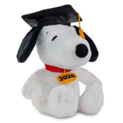 Peanuts® 2026 Snoopy in Grad Cap Plush, 7.5