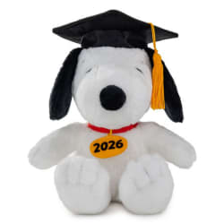 Peanuts® 2026 Snoopy in Grad Cap Plush, 7.5