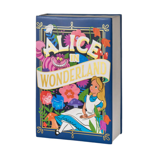 Disney Alice in Wonderland Book-Shaped Figurine With Light