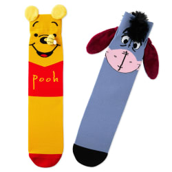 Disney Winnie the Pooh and Eeyore Novelty Crew Socks, 1 pair