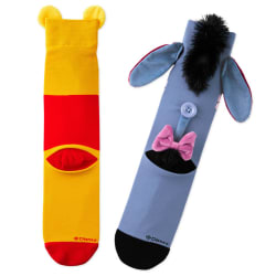 Disney Winnie the Pooh and Eeyore Novelty Crew Socks, 1 pair