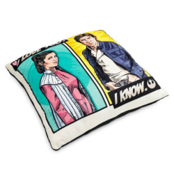 Star Wars™ Han Solo™ and Princess Leia™ Pillow With Sound