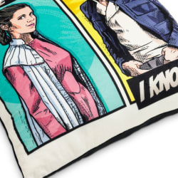 Star Wars™ Han Solo™ and Princess Leia™ Pillow With Sound