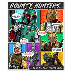 Star Wars™ Bounty Hunters Throw Blanket, 50x60