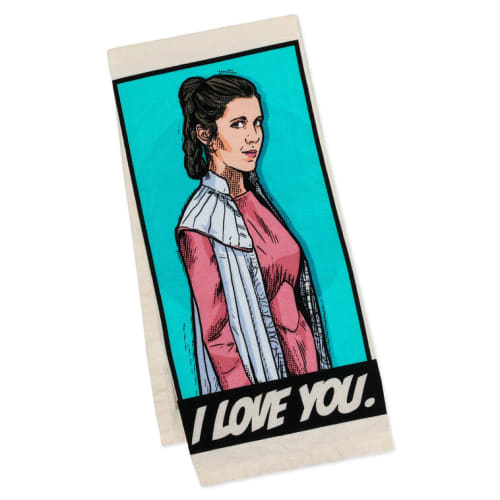 Star Wars™ Han Solo™ and Princess Leia™ Tea Towel
