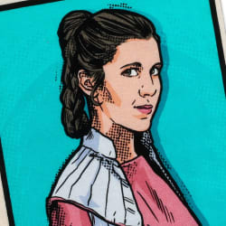 Star Wars™ Han Solo™ and Princess Leia™ Tea Towel