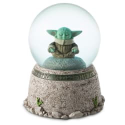 Star Wars: The Mandalorian™ Grogu™ in Meditation Snow Globe With Light and Sound