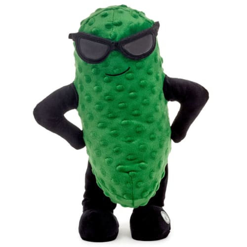 Big Dill Pickle Plush With Sound and Motion