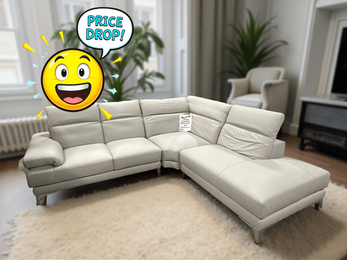 Italian Leather Sectional