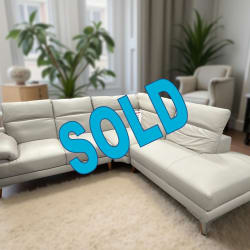 Italian Leather Sectional