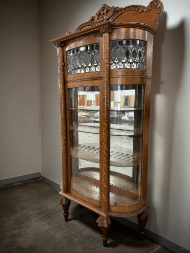 Antique Glass Cabinet