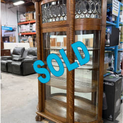 Antique Glass Cabinet
