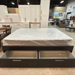 Queen Bed Frame with Drawers