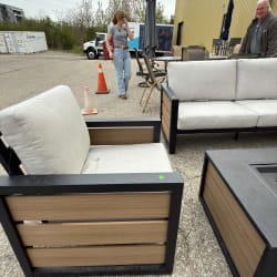 Patio Set w/ Fire Table