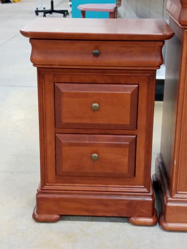 Wooden end table